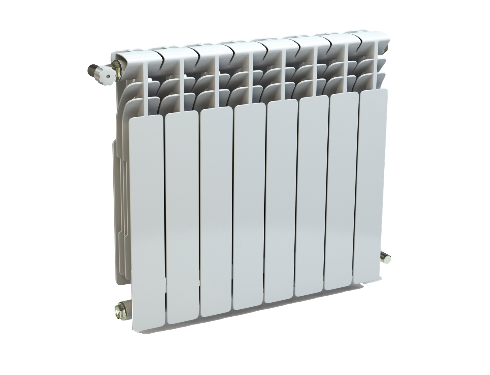 radiador blanco